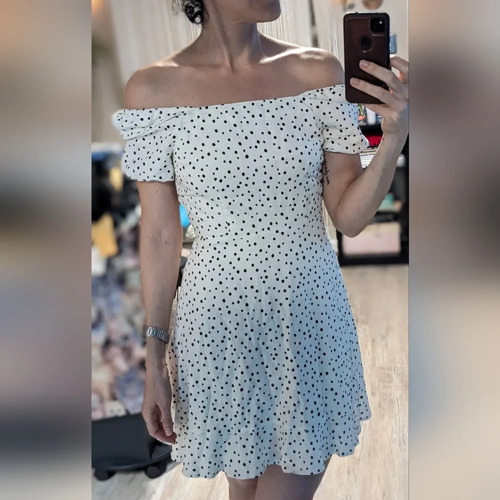 Brand new with tags Loft polkadot dalmatian dress - Picture 4 of 10